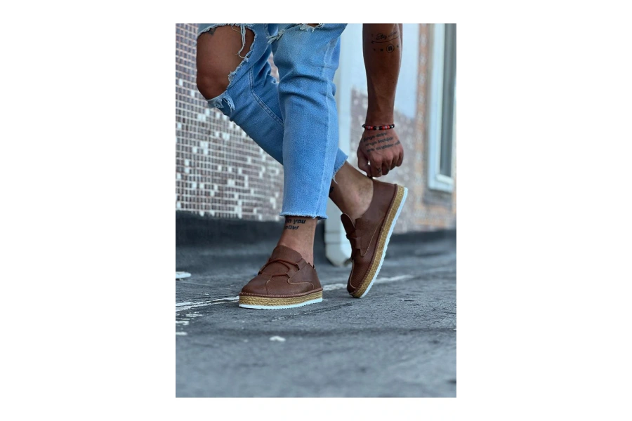 Shoecide Wg015 Taba Erkek Casual Ayakkabı