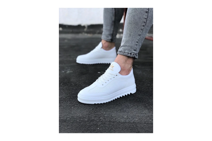 Shoecide Wg022 Beyaz Erkek Casual Ayakkabı