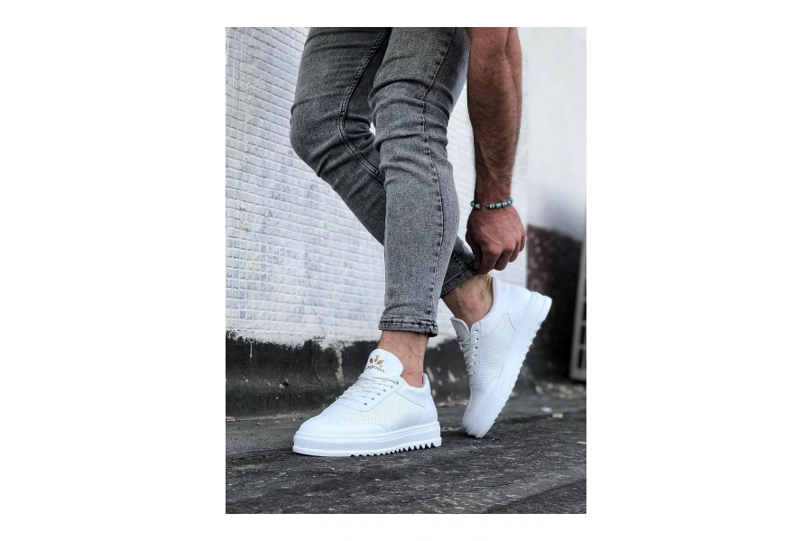 Shoecide Wg022 Beyaz Erkek Casual Ayakkabı