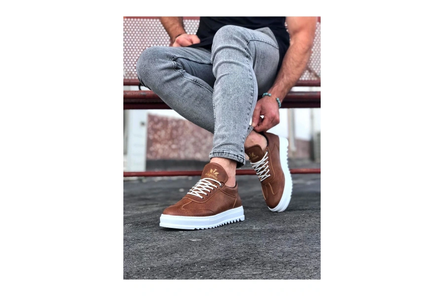 Shoecide Wg022 Taba Erkek Casual Ayakkabı