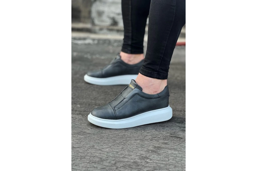 Shoecide Wg023 Gri Günlük Casual Erkek Ayakkabı