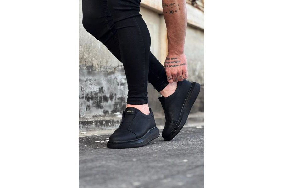 Shoecide Wg023 Kömür Günlük Casual Erkek Ayakkabı