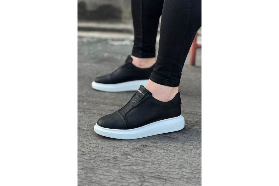 Shoecide Wg023 Siyah Günlük Casual Erkek Ayakkabı