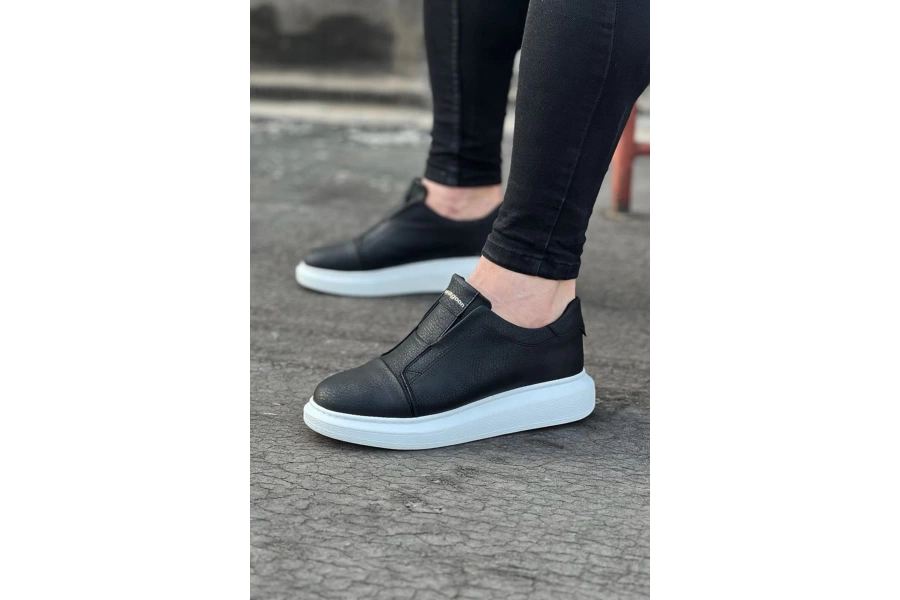 Shoecide Wg023 Siyah Günlük Casual Erkek Ayakkabı