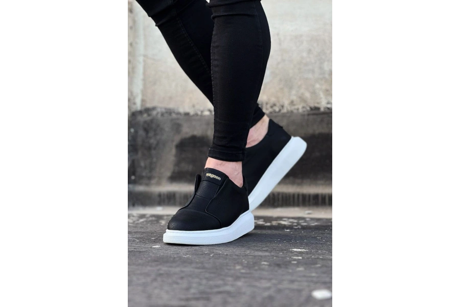 Shoecide Wg023 Siyah Günlük Casual Erkek Ayakkabı