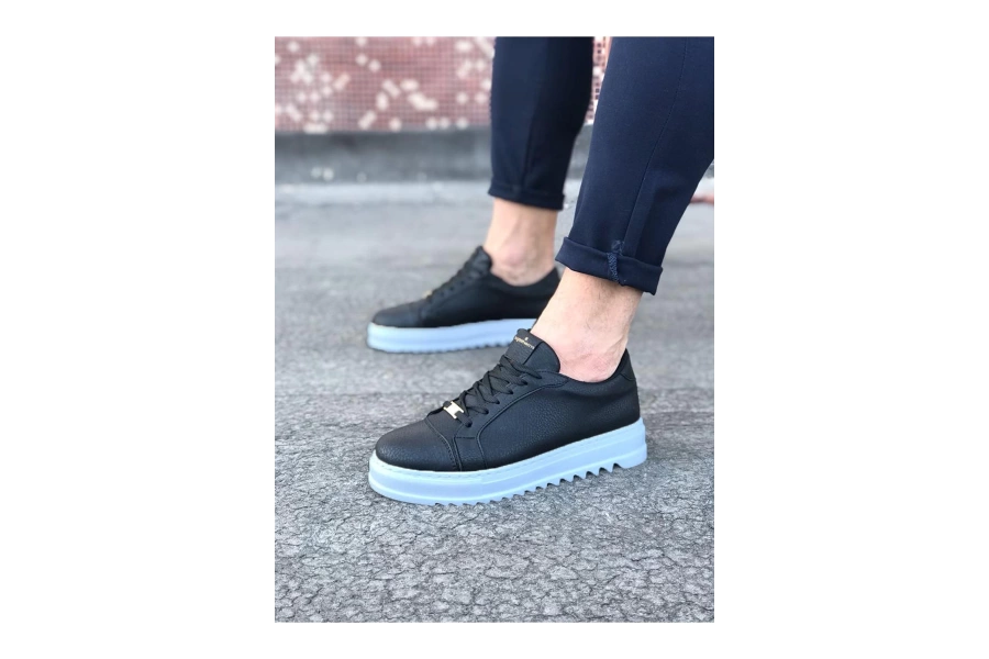 Shoecide Wg025 Siyah Erkek Casual Ayakkabı