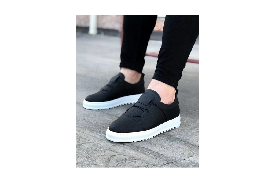 Shoecide Wg036 Siyah Erkek Casual Ayakkabı