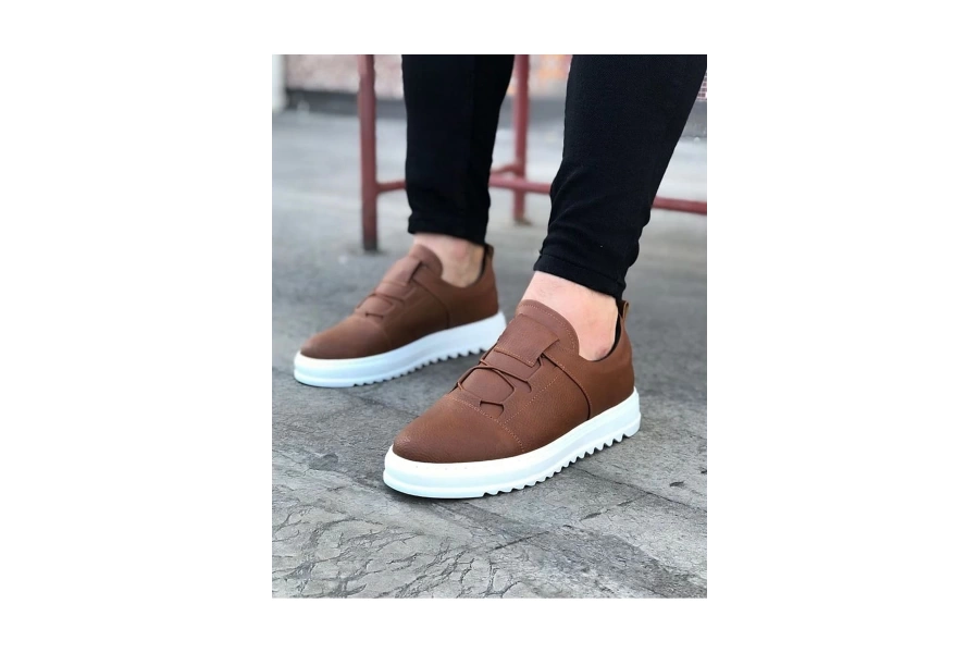 Shoecide Wg036 Taba Erkek Casual Ayakkabı