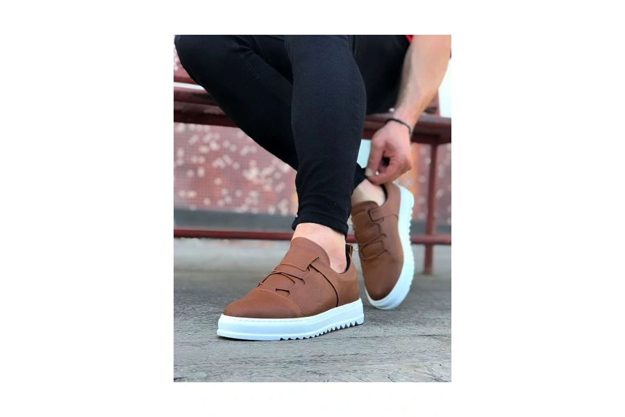 Shoecide Wg036 Taba Erkek Casual Ayakkabı