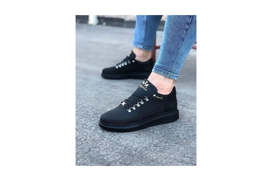 Shoecide Wg047 Kömür  Erkek Casual Ayakkabı