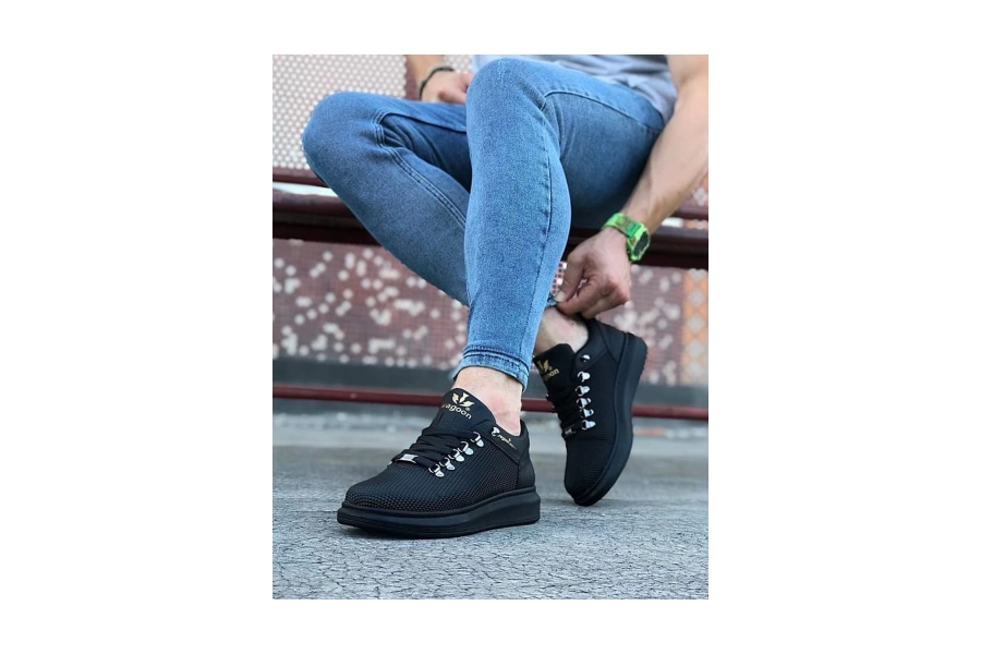 Shoecide Wg047 Kömür  Erkek Casual Ayakkabı