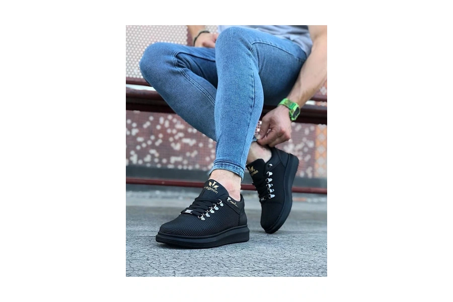 Shoecide Wg047 Kömür  Erkek Casual Ayakkabı