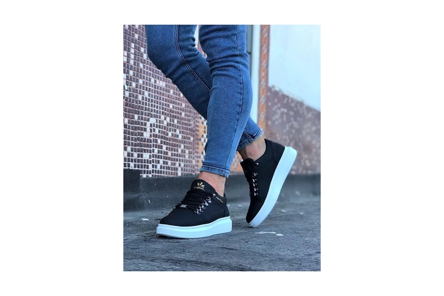 Shoecide Wg047 Siyah Erkek Casual Ayakkabı