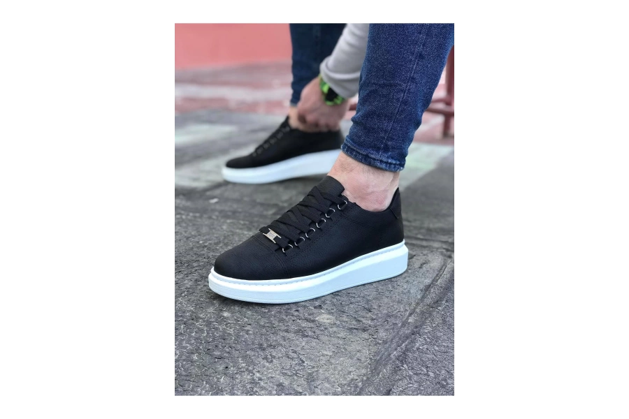 Shoecide Wg08 Siyah Erkek Casual Ayakkabı