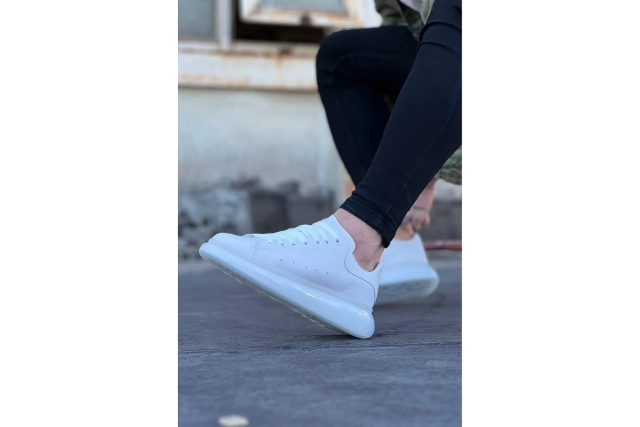 Shoecide Wg095 Beyaz Erkek Casual Ayakkabı