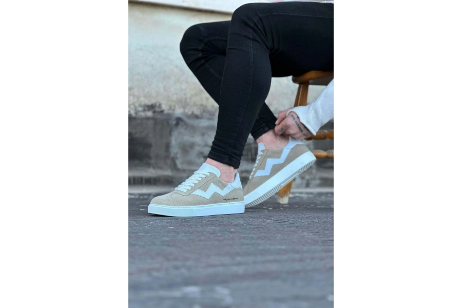 Shoecide Wg160 Bej Erkek Casual Ayakkabı