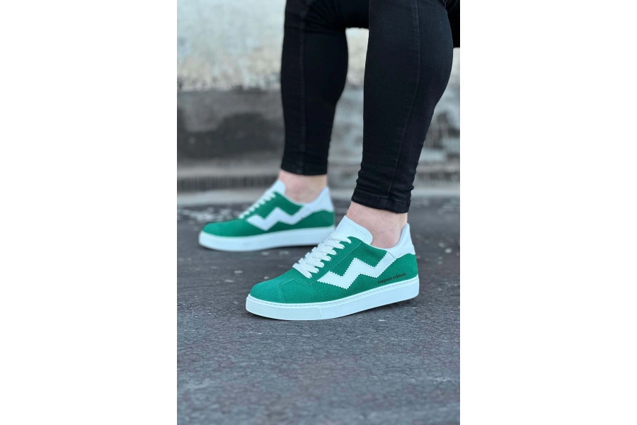 Shoecide Wg160 Yeşil Erkek Casual Ayakkabı