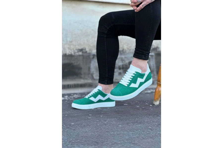 Shoecide Wg160 Yeşil Erkek Casual Ayakkabı