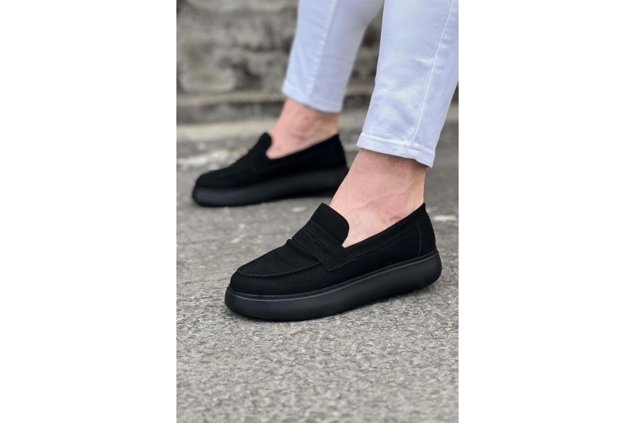 Shoecide Wg161 Kömür Süet Erkek Casual Ayakkabı