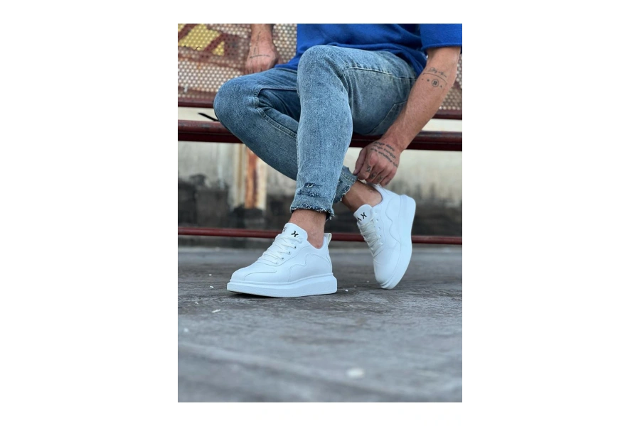 Shoecide Wg301 Beyaz Erkek Casual Ayakkabı