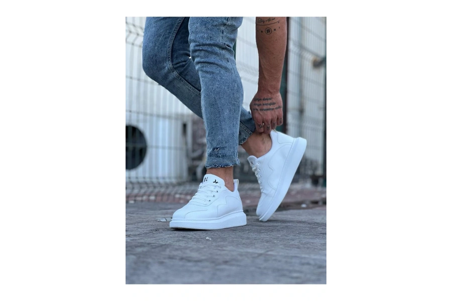 Shoecide Wg301 Beyaz Erkek Casual Ayakkabı