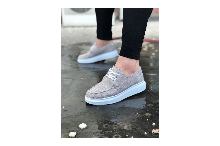 Shoecide Wg503 Bej Erkek Günlük Ayakkabı