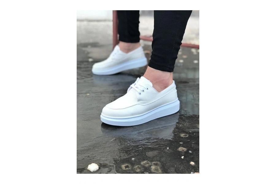 Shoecide Wg503 Beyaz Erkek Günlük Ayakkabı