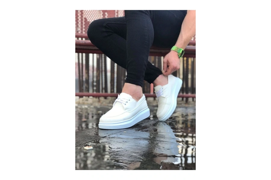 Shoecide Wg503 Beyaz Erkek Günlük Ayakkabı