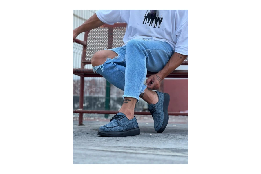 Shoecide Wg503 Lacivert Erkek Günlük Ayakkabı