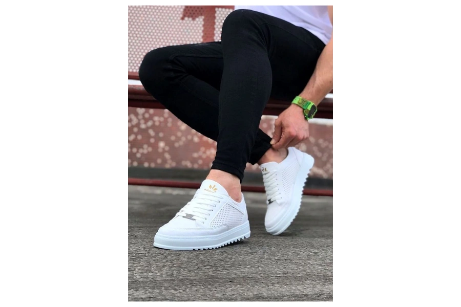 Shoecide Wg505 Beyaz Erkek Günlük Ayakkabı