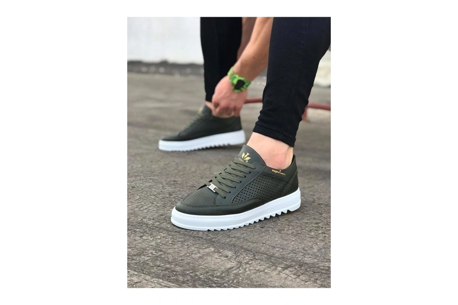 Shoecide Wg505 Haki Erkek Günlük Ayakkabı