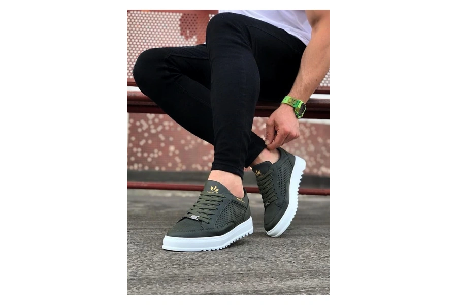 Shoecide Wg505 Haki Erkek Günlük Ayakkabı