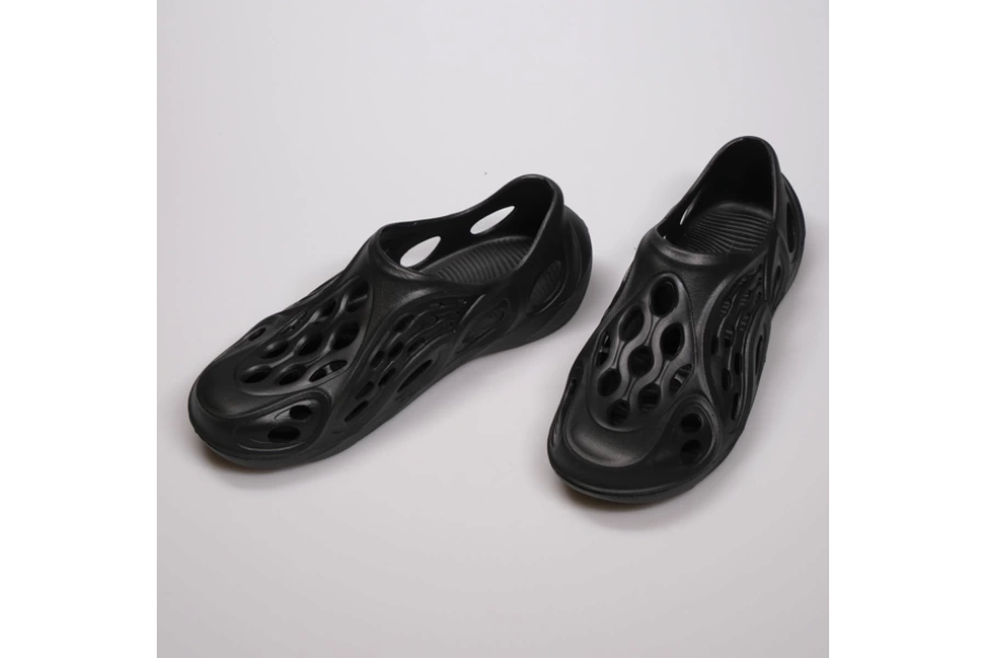 Siyah Unisex Eva Özel Tasarım Confort Sandalet
