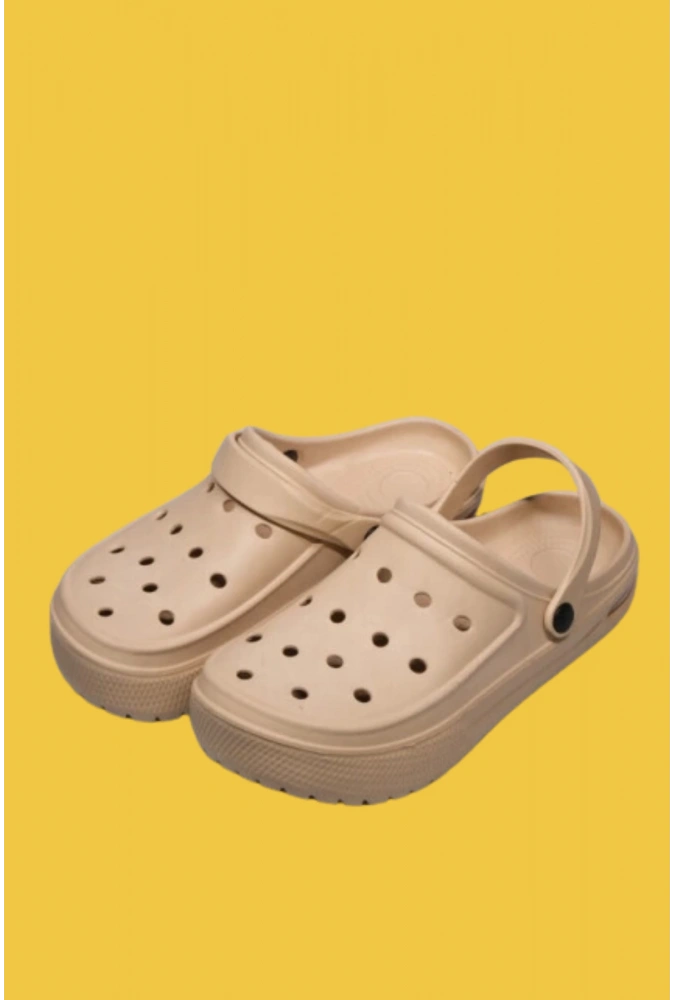 8li Air Tabanlı Bej Crocs Sandalet ( Adet Fiyatı 250 TL)