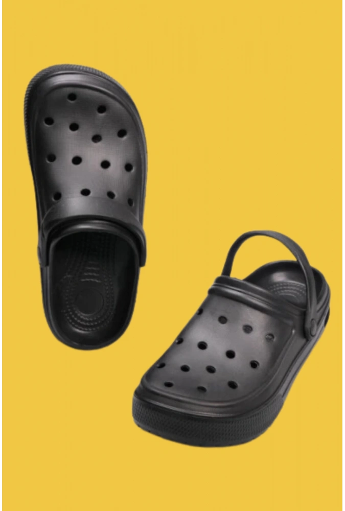 8li Air Tabanlı Siyah Crocs Sandalet ( Adet Fiyatı 250 TL)
