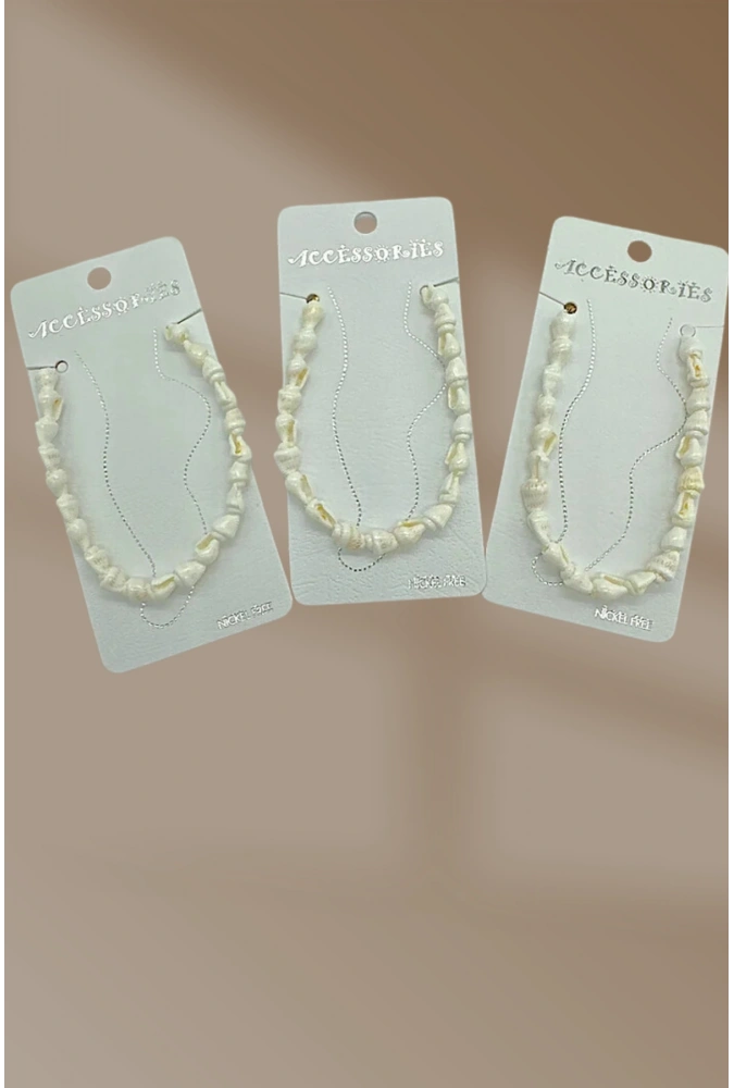 Deniz Kabuğu Halhal (24 Adet) ( Adet Fiyatı 30 TL)