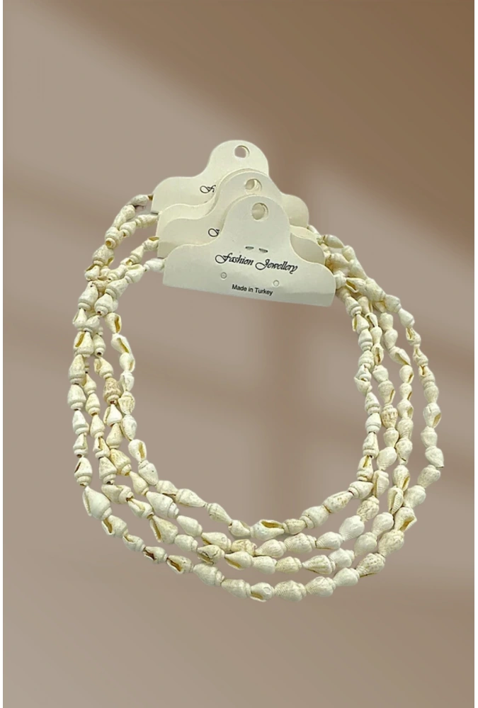 Deniz Kabuğu Kolye (24 Adet) ( Adet Fiyatı 40 TL)