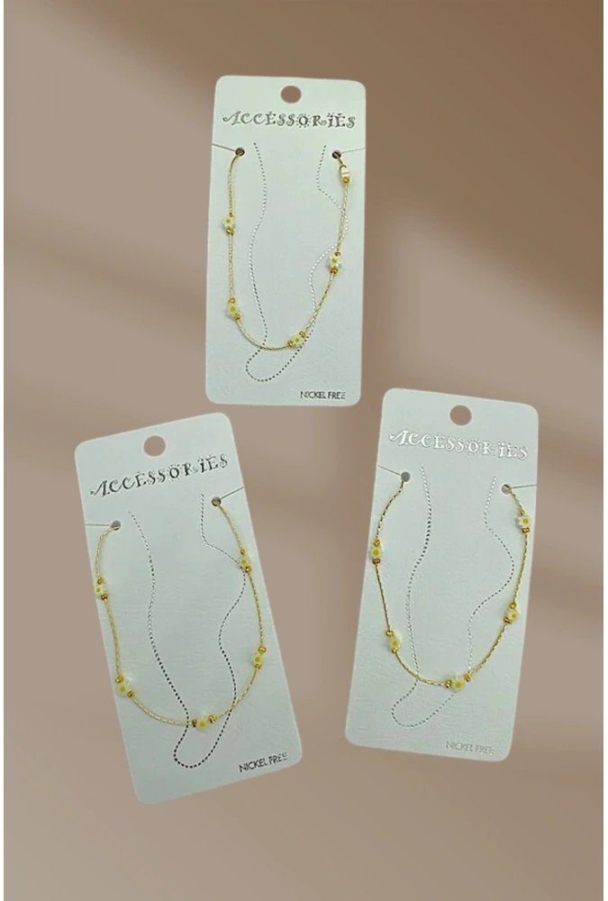 Papatya Desenli Kobra Halhal 12li ( Adet Fiyatı 25 TL)