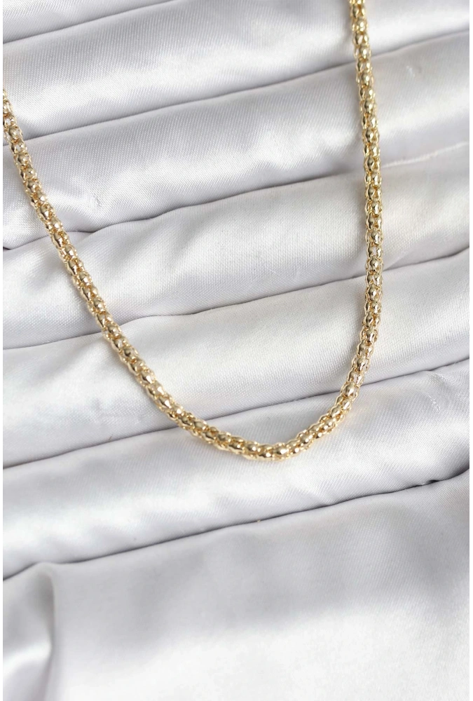 Shoecide 14k Gold Renk Kaplama Boru Zincir Model Cm Kadın Kolye