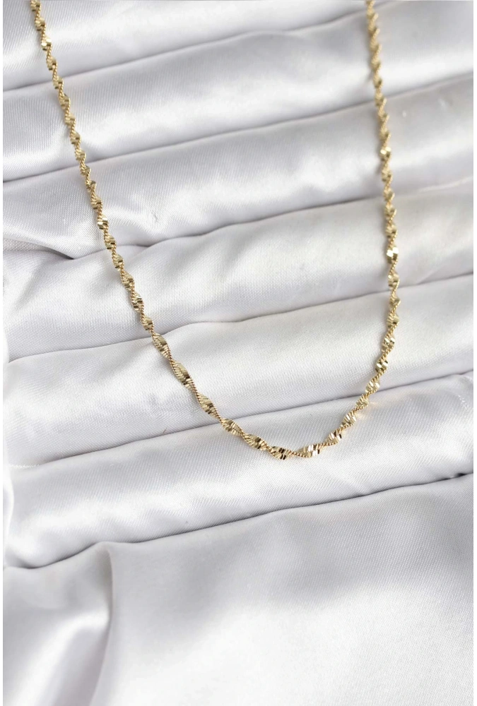 Shoecide 14k Gold Renk Kaplama Burgu Model Cm Kadın Kolye