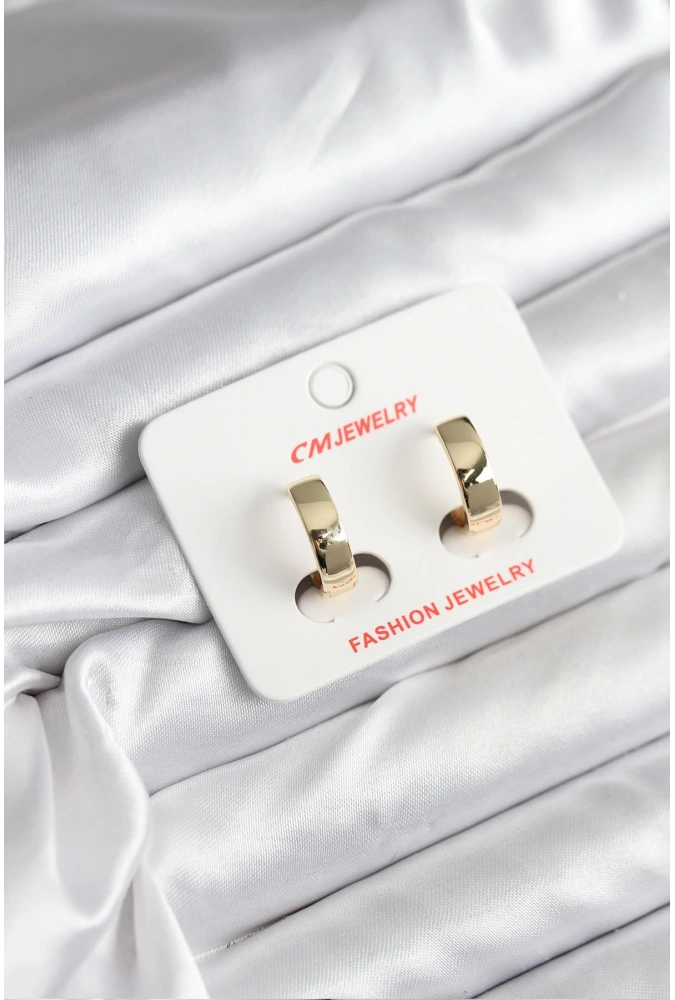 Shoecide 14k Gold Renk Kaplama Cm Kadın Küpe