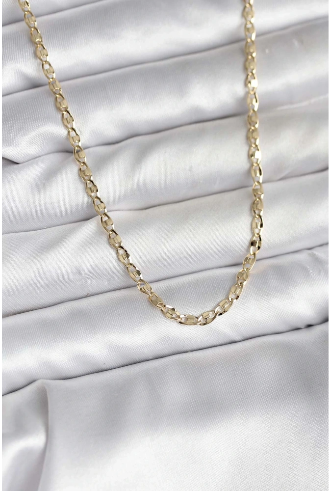 Shoecide 14k Gold Renk Kaplama Ezme Plaka Model Cm Kadın Kolye