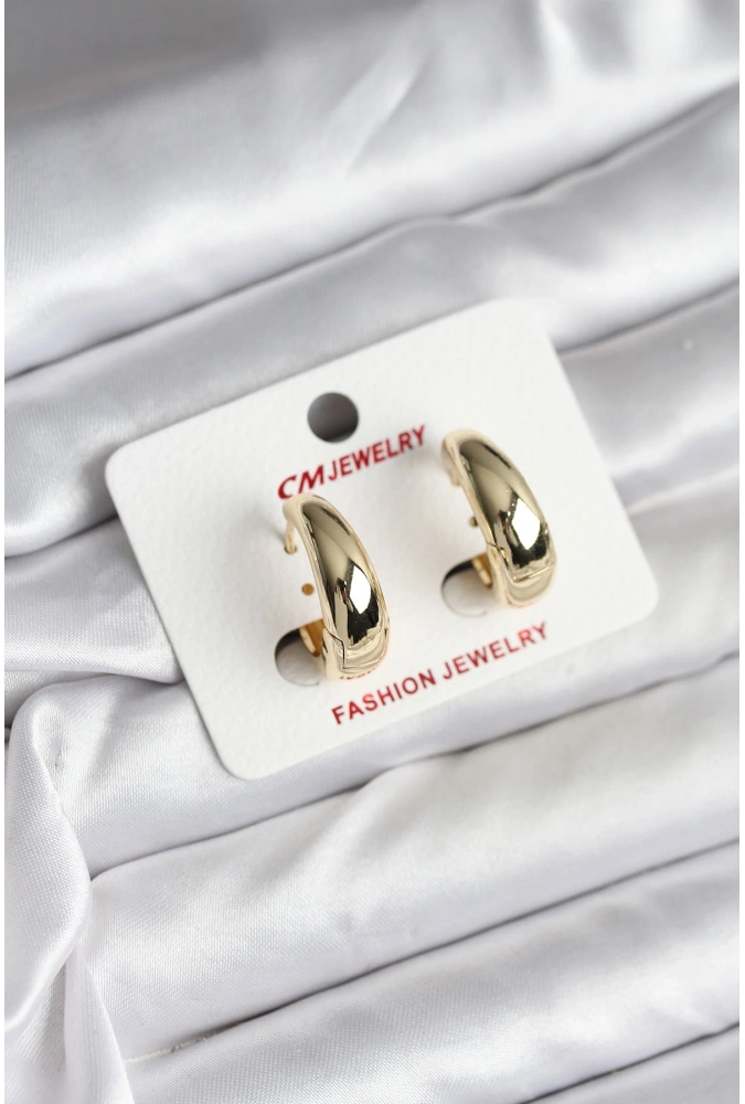 Shoecide 14k Gold Renk Kaplama Halka Cm Kadın Küpe