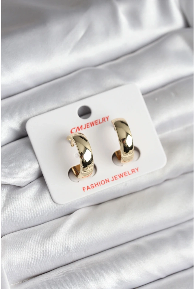 Shoecide 14k Gold Renk Kaplama Halka Cm Kadın Küpe