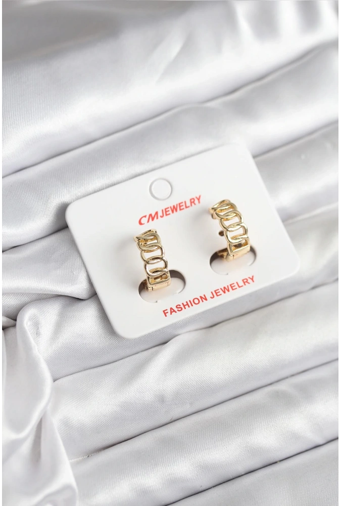 Shoecide 14k Gold Renk Kaplama Samanyolu Model Cm Kadın Küpe