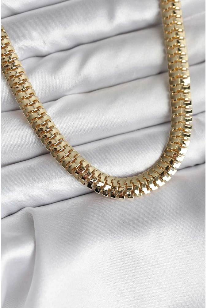 Shoecide 14k Gold Renk Kaplama Zincir Modelli Cm Kadın Kolye