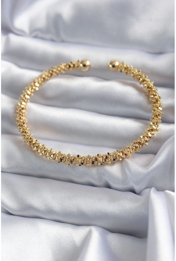 Shoecide 316l Çelik Gold Renk Kadın Bileklik