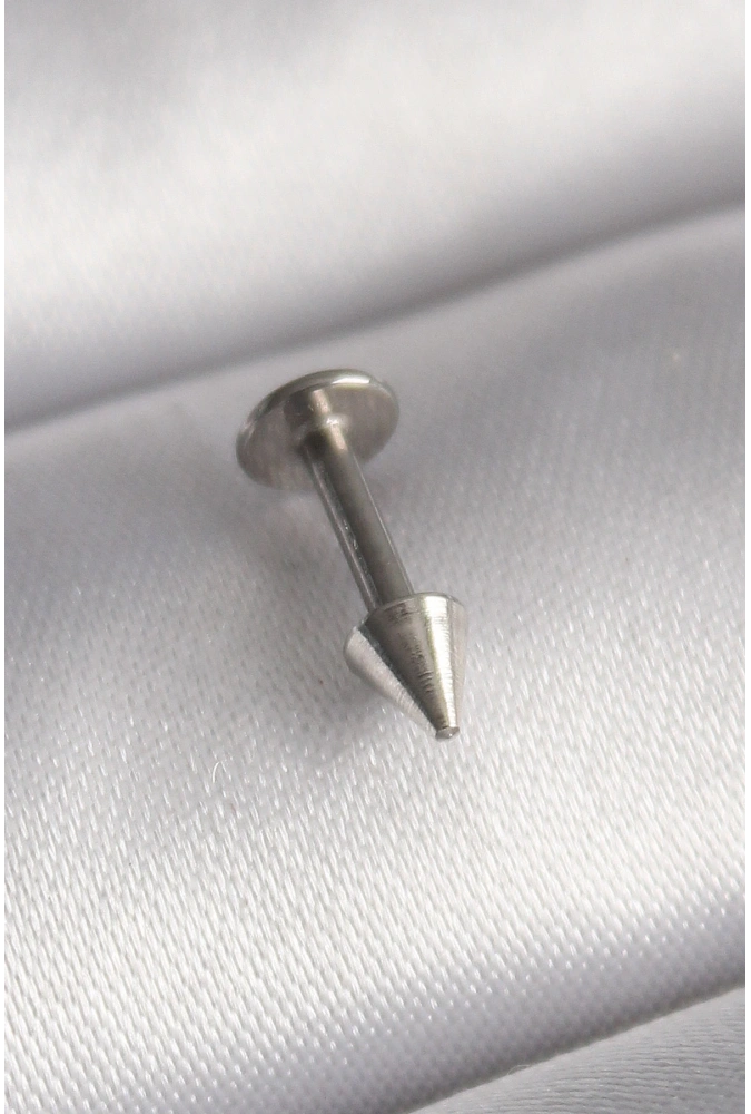 Shoecide 316l Çelik Gümüş Renk Çivi Model Piercing