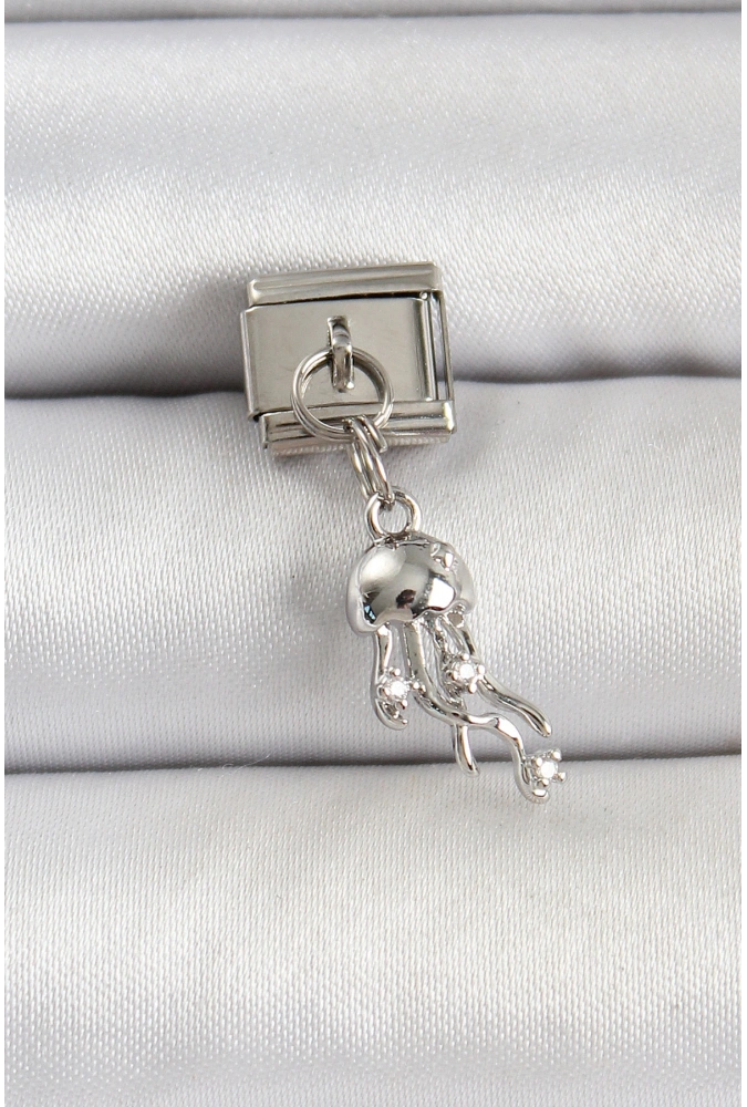 Shoecide 316l Çelik Gümüş Renk Deniz Anası Nomination Charm