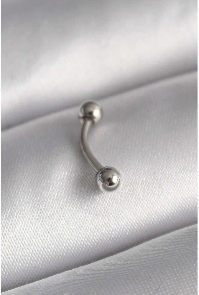 Shoecide 316l Çelik Gümüş Renk Topçuk Model Piercing